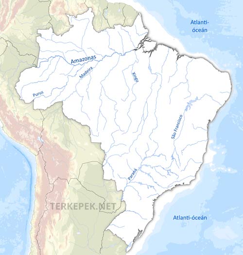 Brazília vízrajza