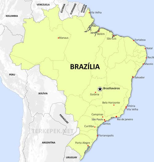Brazília városai